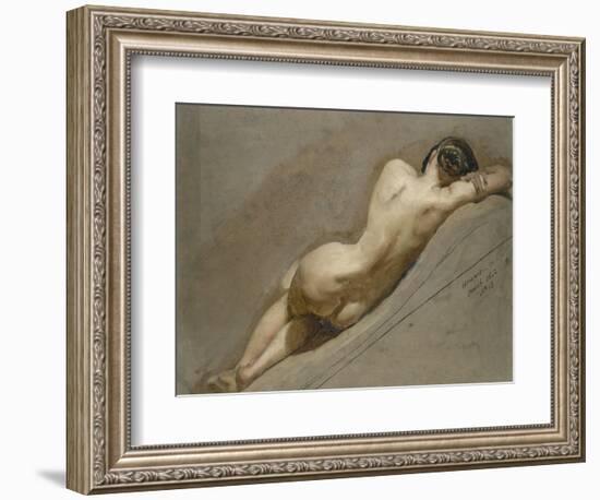 Life Study of the Female Figure-William Edward Frost-Framed Giclee Print