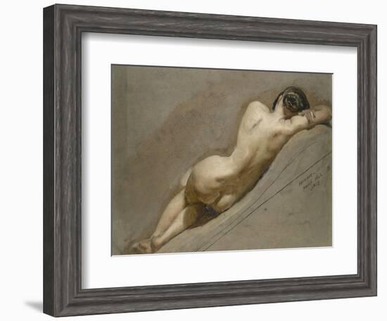 Life Study of the Female Figure-William Edward Frost-Framed Giclee Print