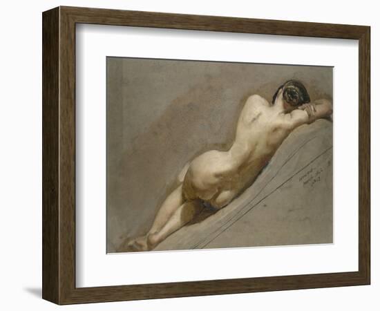 Life Study of the Female Figure-William Edward Frost-Framed Giclee Print