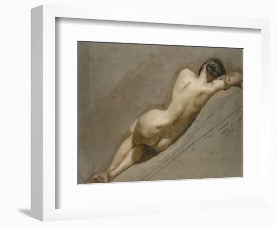 Life Study of the Female Figure-William Edward Frost-Framed Giclee Print