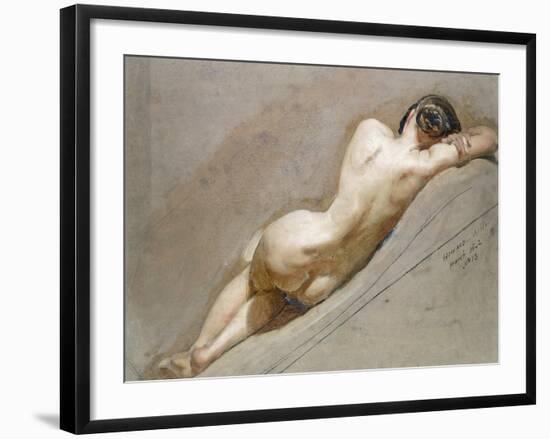 Life Study of the Female Figure-William Edward Frost-Framed Giclee Print