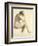 Life Study (Pastel and Pencil on Paper)-William Mulready-Framed Giclee Print