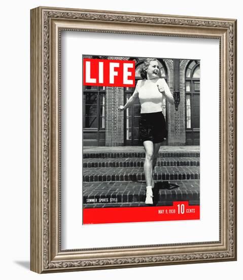 LIFE Summer Sports style 1938-null-Framed Premium Giclee Print