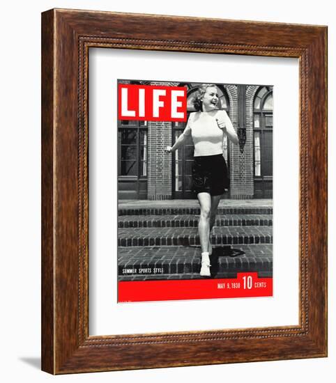 LIFE Summer Sports style 1938-null-Framed Premium Giclee Print