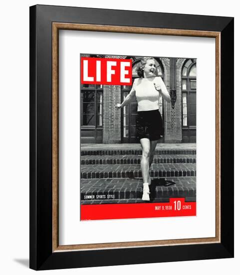 LIFE Summer Sports style 1938-null-Framed Premium Giclee Print