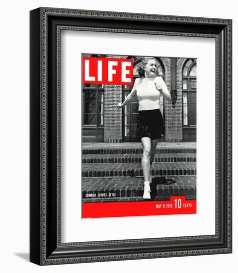 LIFE Summer Sports style 1938-null-Framed Premium Giclee Print