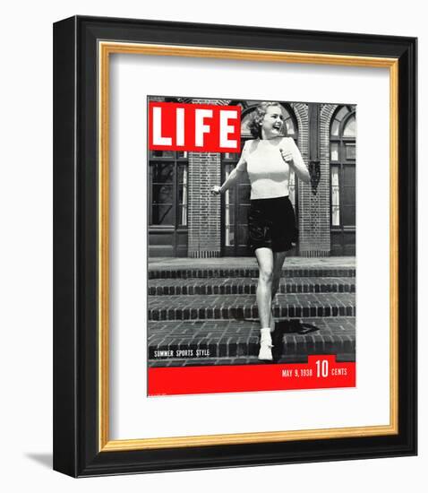 LIFE Summer Sports style 1938-null-Framed Premium Giclee Print