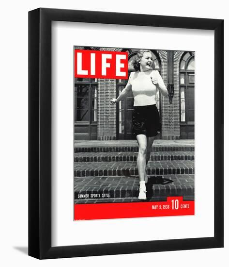 LIFE Summer Sports style 1938-null-Framed Premium Giclee Print