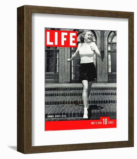 LIFE Summer Sports style 1938-null-Framed Premium Giclee Print