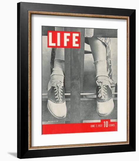 LIFE The class of 1937-null-Framed Art Print