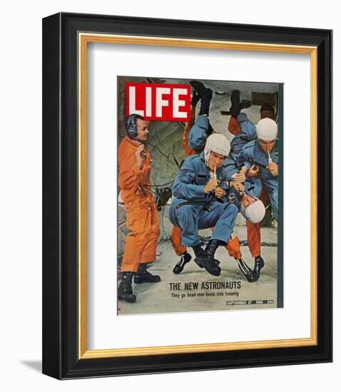 LIFE the new Astronauts 1963-null-Framed Premium Giclee Print