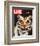 LIFE The Tiger's Kill 1965-null-Framed Premium Giclee Print