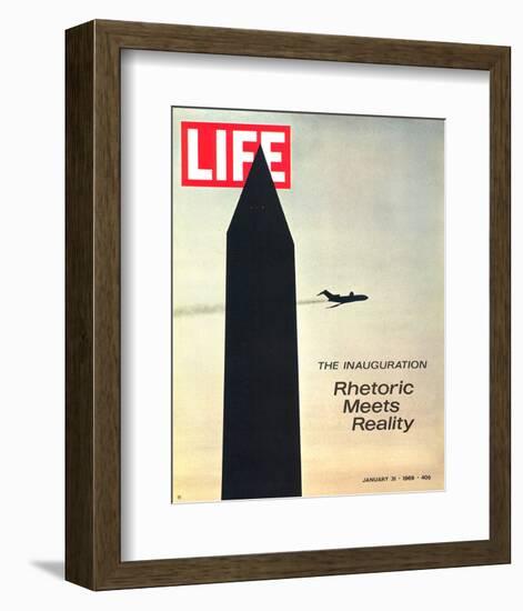 LIFE Washington Nixon Inauguration-null-Framed Premium Giclee Print