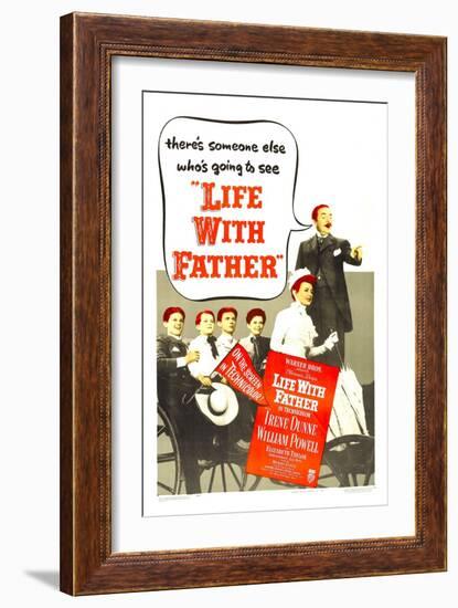 Life with Father-null-Framed Art Print