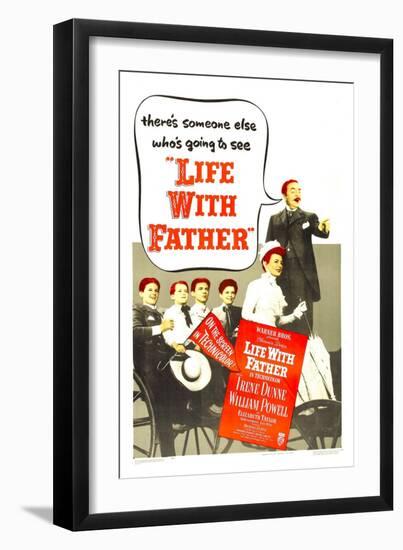 Life with Father-null-Framed Art Print