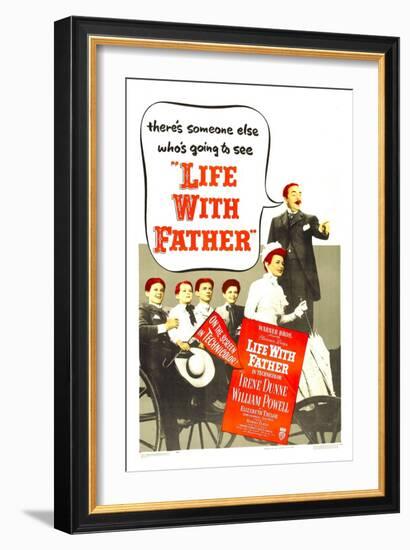 Life with Father-null-Framed Art Print