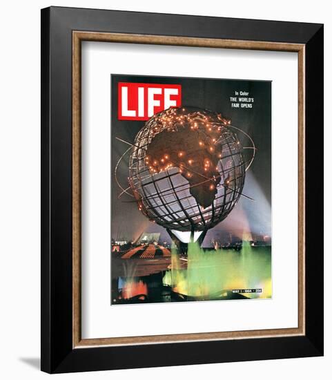 LIFE World's Fair Opens 1964-null-Framed Premium Giclee Print