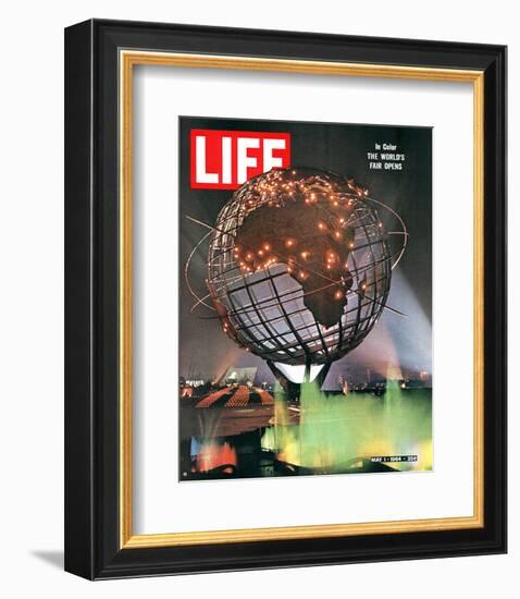 LIFE World's Fair Opens 1964-null-Framed Premium Giclee Print