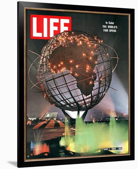 LIFE World's Fair Opens 1964-null-Framed Art Print