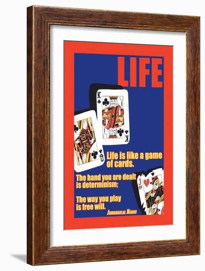 Life-null-Framed Art Print