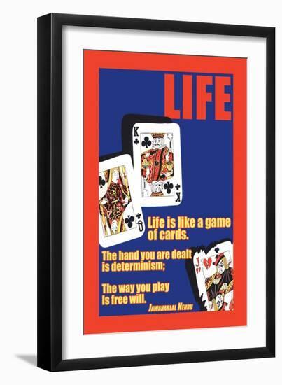 Life-null-Framed Art Print