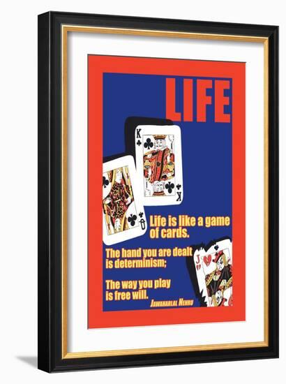 Life-null-Framed Art Print