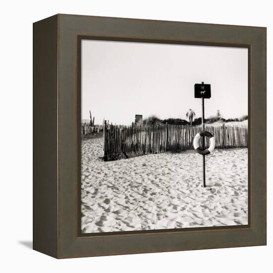 Lifebelt, Camber Sands-Fay Godwin-Framed Premier Image Canvas