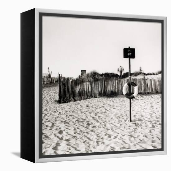 Lifebelt, Camber Sands-Fay Godwin-Framed Premier Image Canvas