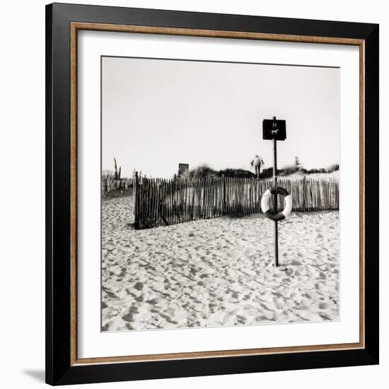 Lifebelt, Camber Sands-Fay Godwin-Framed Giclee Print