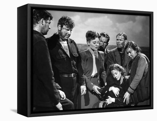 Lifeboat by Alfred Hitchcock, 1944-null-Framed Stretched Canvas