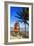 Lifeguard Hut on a Beach, Puerto Rico-George Oze-Framed Photographic Print