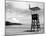 Lifeguard Observation Tower-null-Mounted Art Print