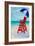 Lifeguard Post I-Julie DeRice-Framed Art Print