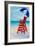 Lifeguard Post I-Julie DeRice-Framed Art Print