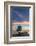 Lifeguard Stand at Sunset in Carlsbad, Ca-Andrew Shoemaker-Framed Photographic Print