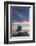 Lifeguard Stand at Sunset in Carlsbad, Ca-Andrew Shoemaker-Framed Photographic Print