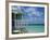 Lifeguard Tower Along South Beach-James Randklev-Framed Photographic Print