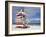 Lifeguard Tower on South Beach, City of Miami Beach, Florida, USA, North America-Richard Cummins-Framed Photographic Print