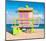 Lifeguard Tower South Beach FL-null-Mounted Art Print