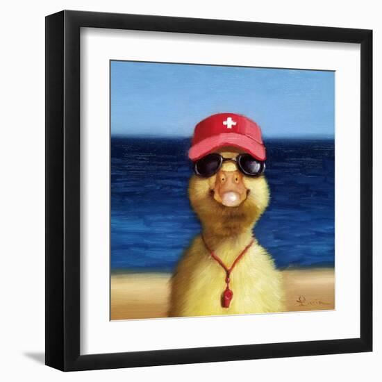 Lifeguard-Lucia Heffernan-Framed Art Print