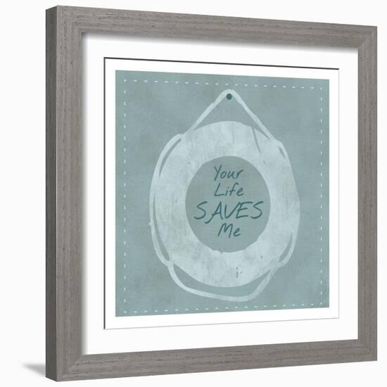 Lifesaver-Melody Hogan-Framed Art Print