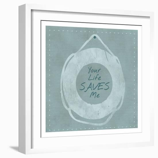 Lifesaver-Melody Hogan-Framed Art Print