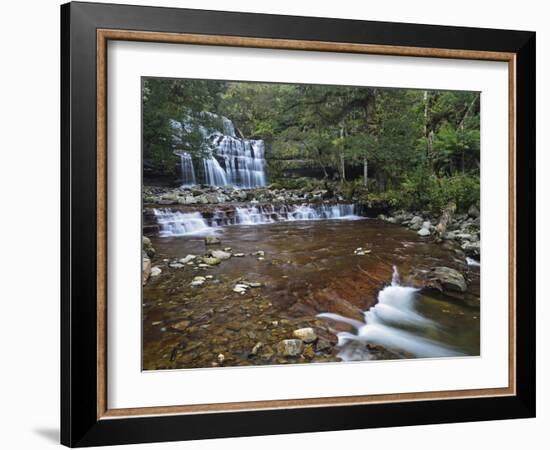 Liffey Falls, UNESCO World Heritage Site, Tasmania, Australia, Pacific-Jochen Schlenker-Framed Photographic Print