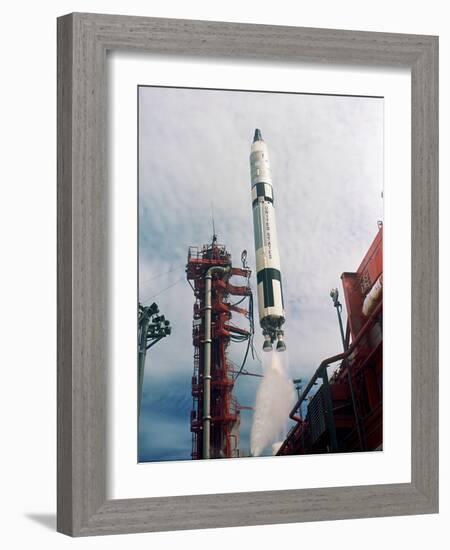 Lift-off of Gemini-Titan 11, Cape Canaveral, Florida-Stocktrek Images-Framed Photographic Print