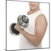 Lifting Weights-Science Photo Library-Mounted Premium Photographic Print