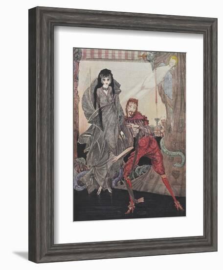 Ligeia-Harry Clarke-Framed Giclee Print