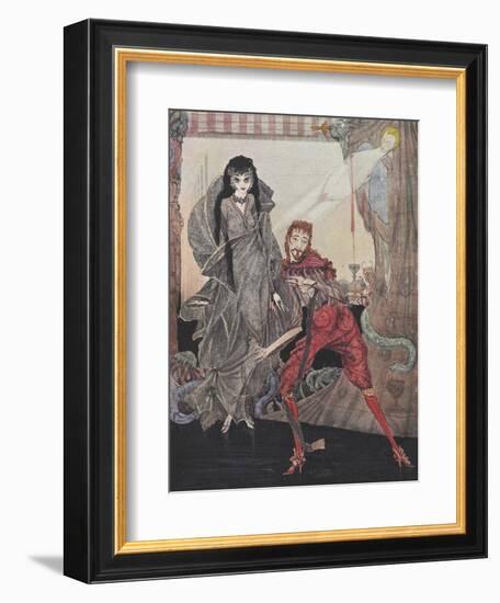 Ligeia-Harry Clarke-Framed Giclee Print