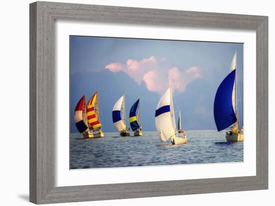 Light Air at Sunset I-Alan Hausenflock-Framed Photographic Print