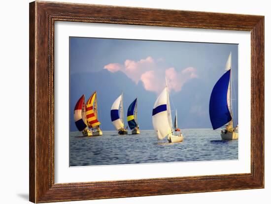 Light Air at Sunset I-Alan Hausenflock-Framed Photographic Print