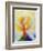 Light and Burning Candle, 2001-Annette Bartusch-Goger-Framed Giclee Print
